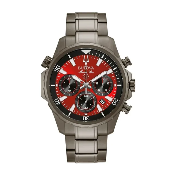Bulova Masculino Marine Star Cinza-escuro 98B350