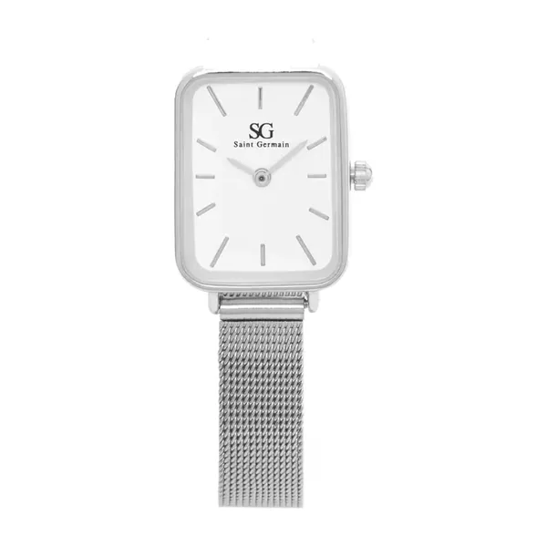 Saint Germain Feminino Quadrado Square Harlem Silver