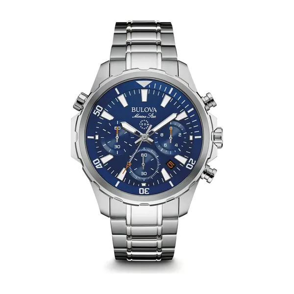 Bulova Masculino Marine Star WB31934F 96B256 Azul