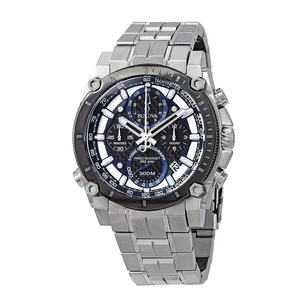 Bulova Masculino Precisionist 98B316 Aço Cronógrafo