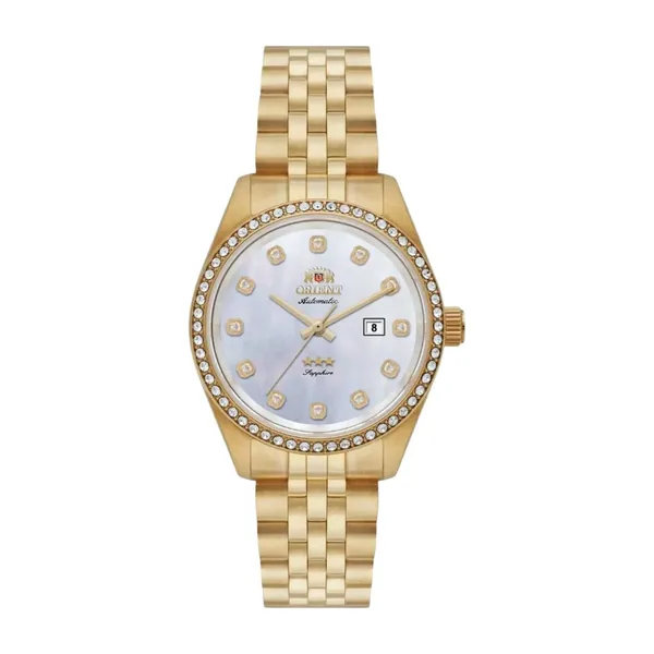 Orient Feminino Automático Elegance NH5GG001 Safira