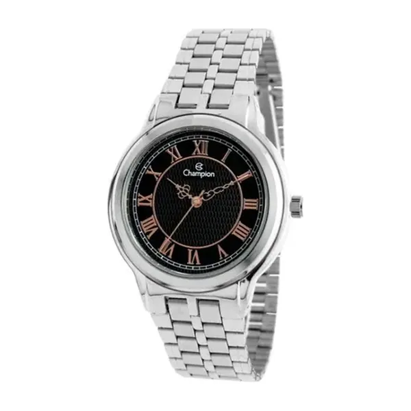 Champion Feminino Prata E Algarismo Dourado CH22957T