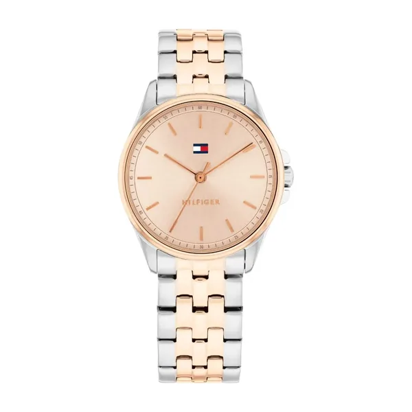 Tommy Hilfiger Feminino de Aço Inoxidável Multicolor