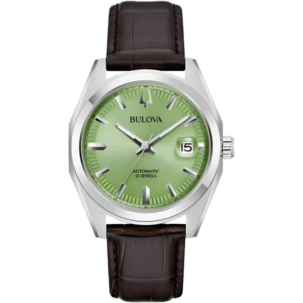 Bulova Masculino Automático Surveyor 96B427 Safira