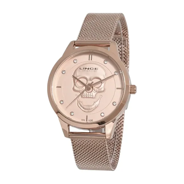 Lince Feminino Trend Rose Caveira 50M LRR4809L36
