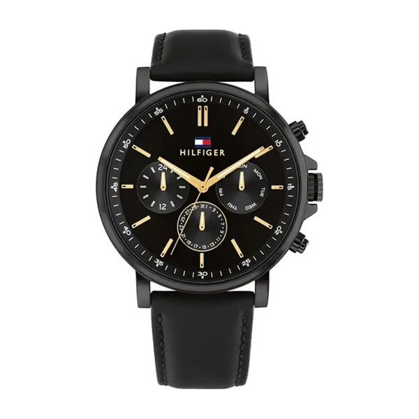 Tommy Hilfiger masculino Tyson 1792144 com pulseira preta